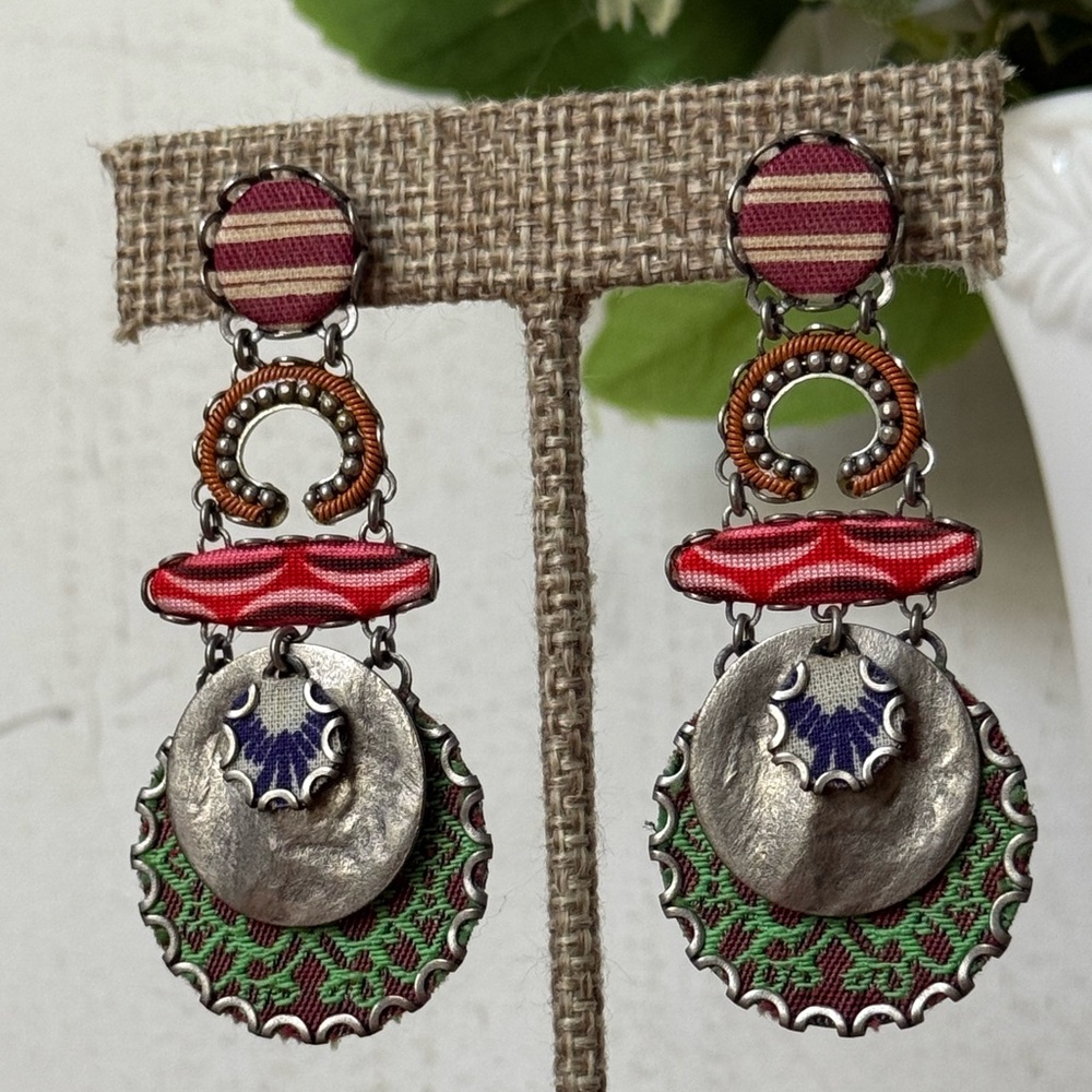 Ayala Bar Colorful Statement Earrings